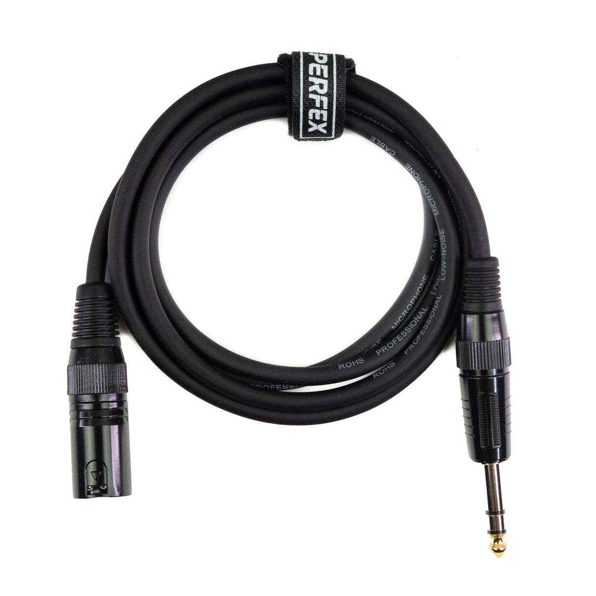 Perfex XLR hann til balansert jack (1,5m)