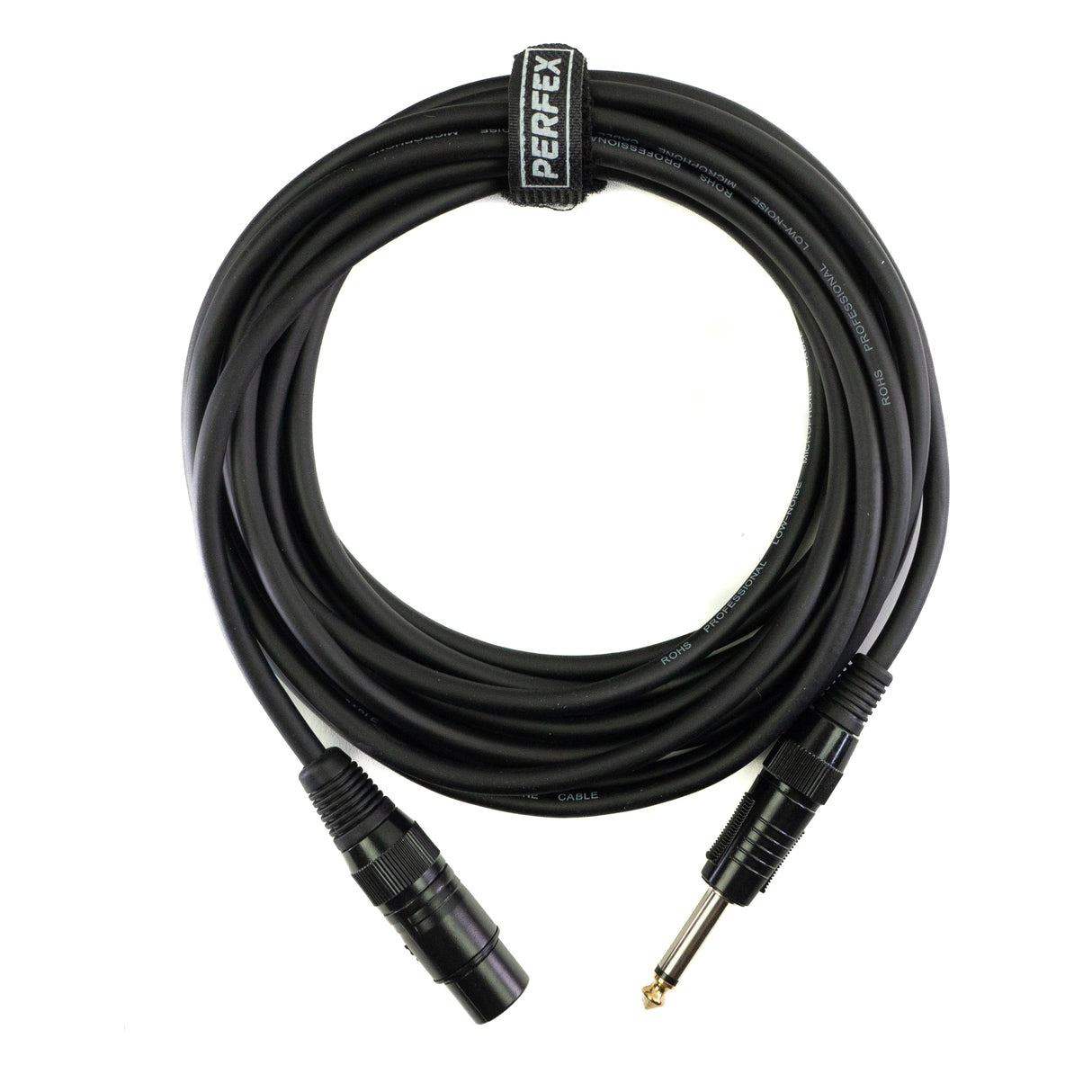 Perfex XLR hunn til jack (5m)
