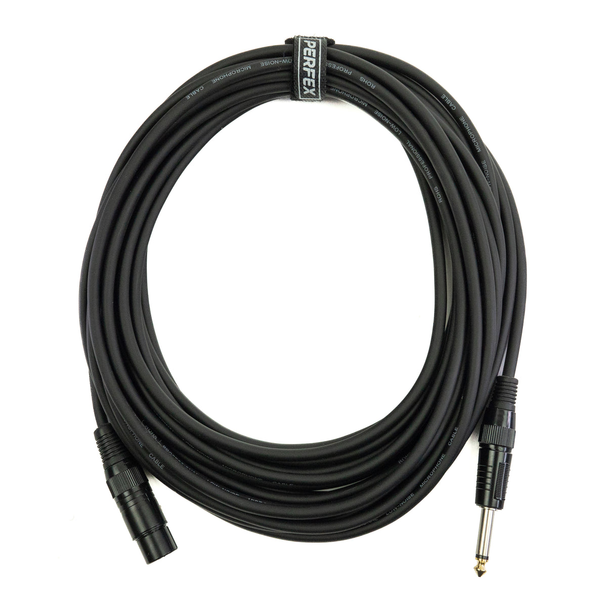 Perfex XLR hunn til jack (10m)