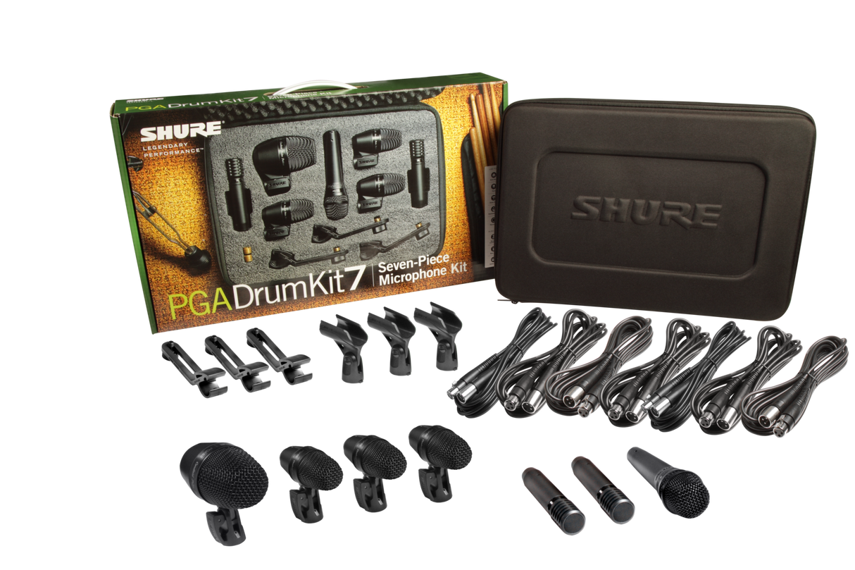 Shure PGA Drumkit 7 trommemikrofonpakke