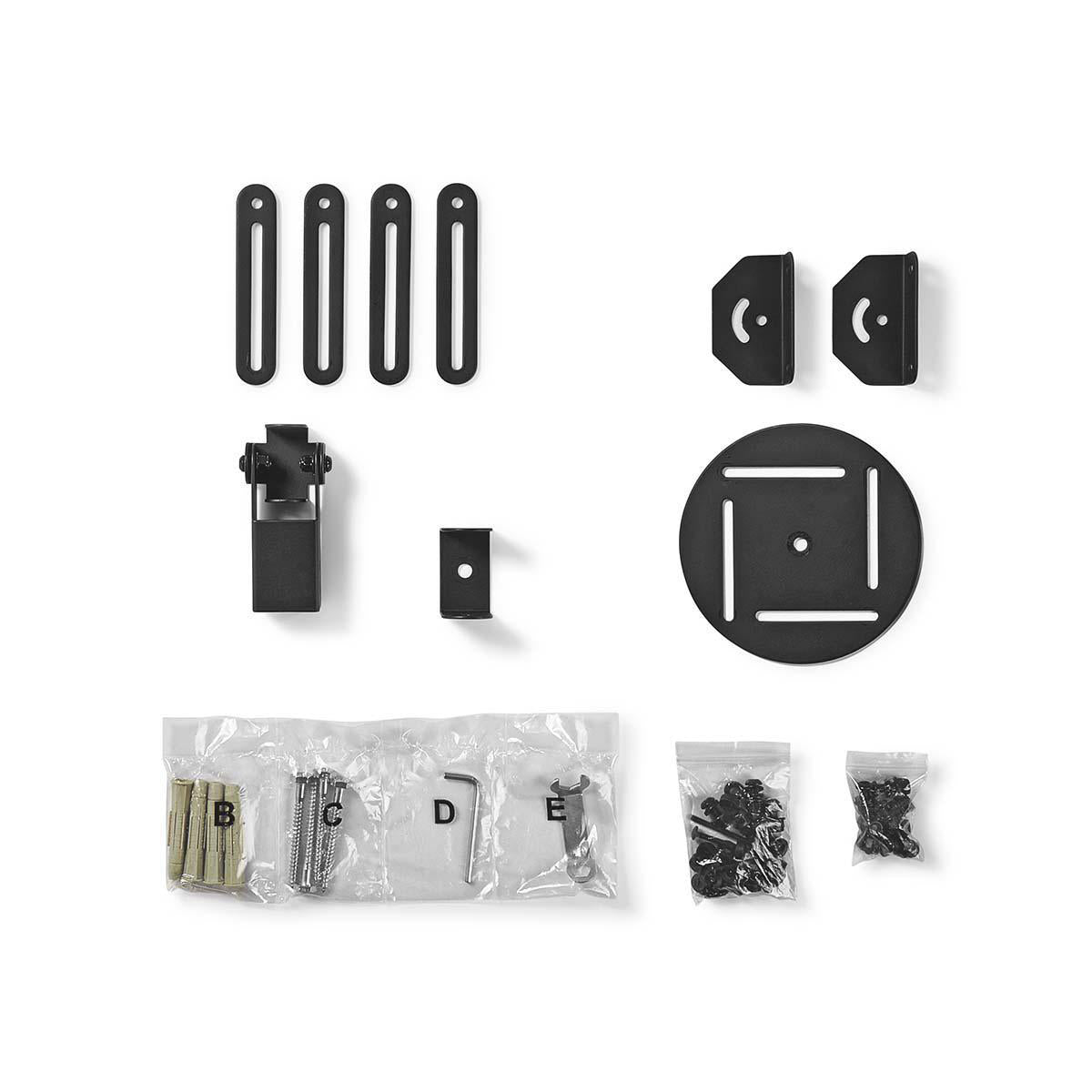 Takfeste for projektor fullt bevegelig (svart, 10 kg)