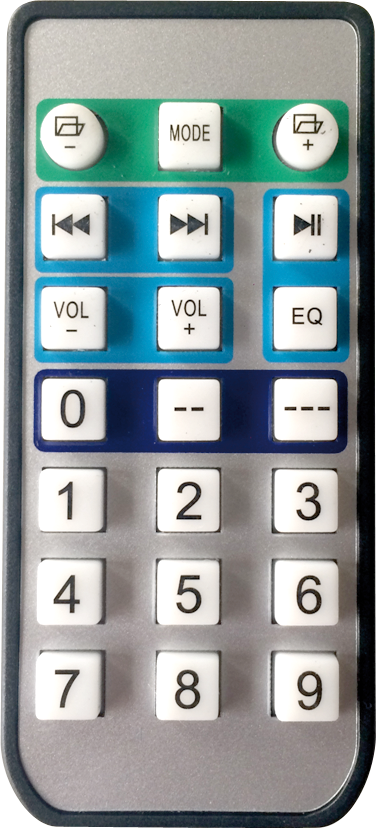 Ibiza lydsystem med USB/SD-spiller og Bluetooth (12")