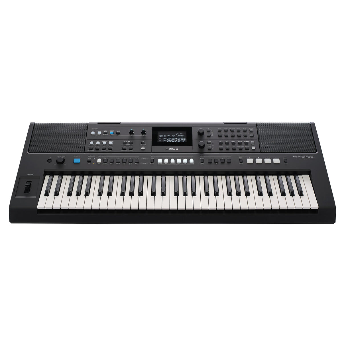 Yamaha PSR-E483 Tastatur (Svart)