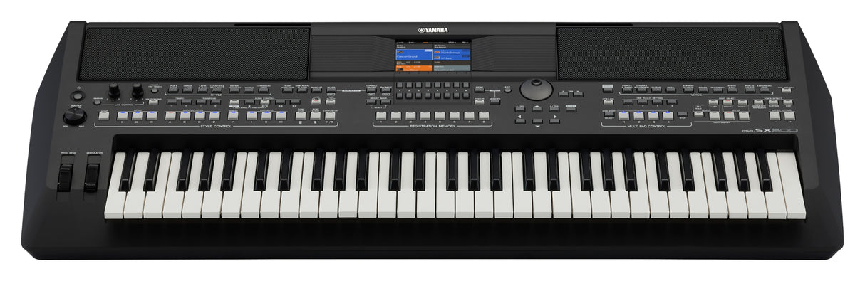 Yamaha PSR-SX600 Keyboard (svart)
