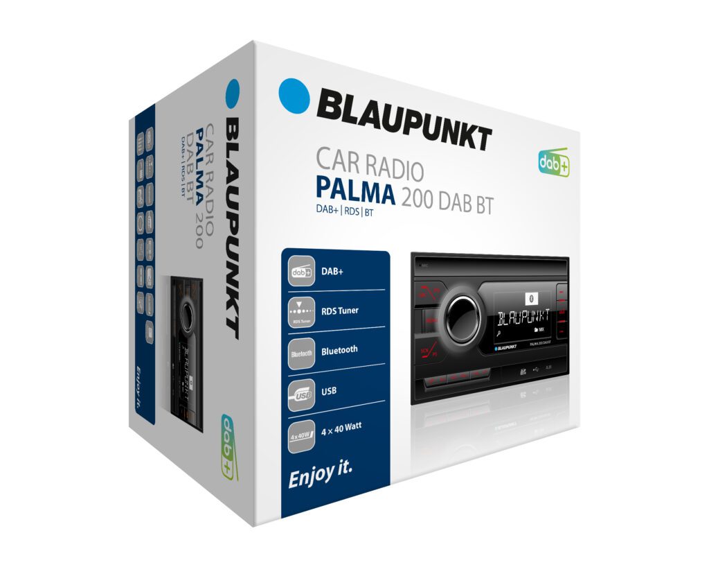 Blaupunkt Palma 200 Bilradio med DAB+ og Bluetooth