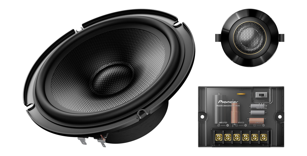 Pioneer TS-Z65CH Komponenthøyttalersystem (330W, 17cm)