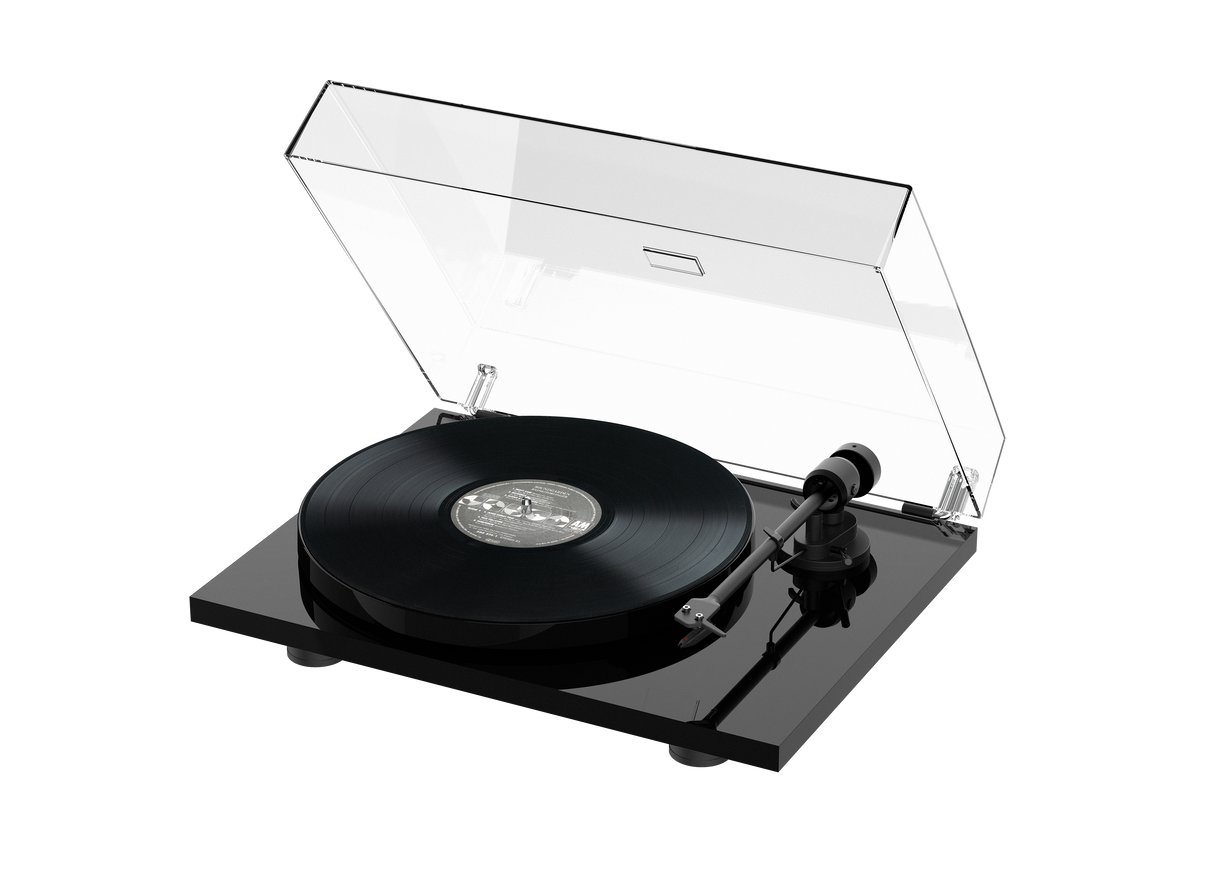 Pro-Ject E1 AT3600L platespiller (høyglanssvart)