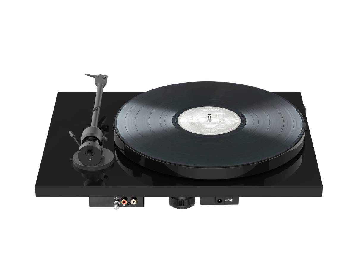 Pro-Ject E1 Phono SB OM5e platespiller (høyglanssvart)