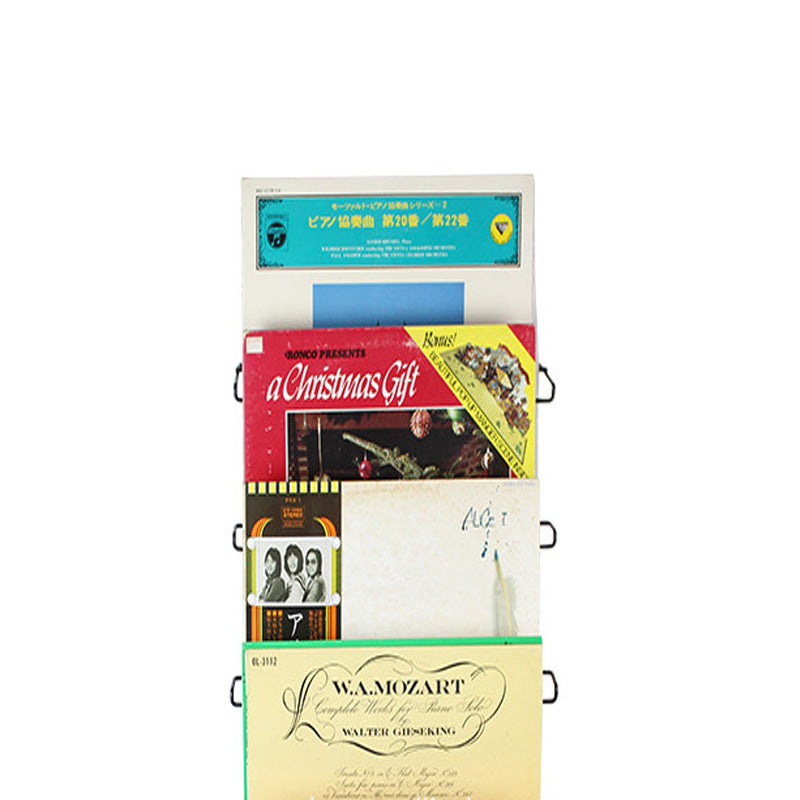 Vinylplate veggstativ