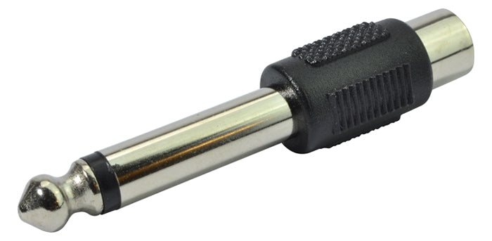 RCA Hunn til 6,3 mm Mono Jack-adapter