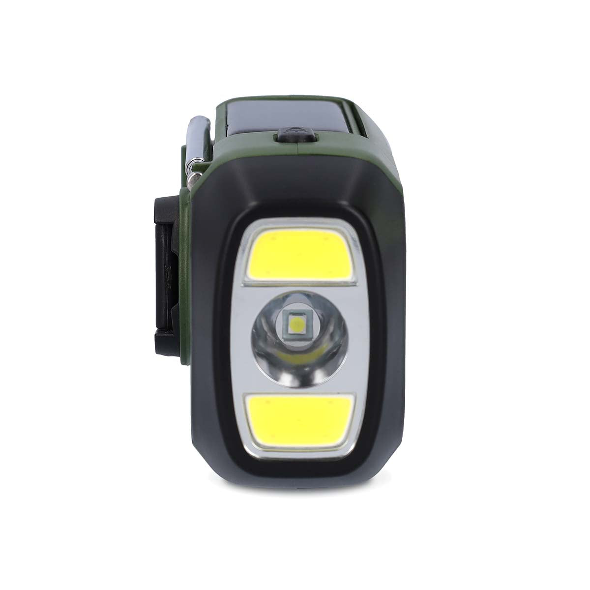 Bærbar nødradio med håndsveiv