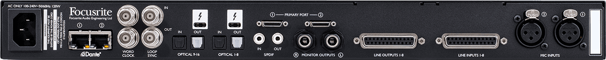 Focusrite Red 8 Line lydkort
