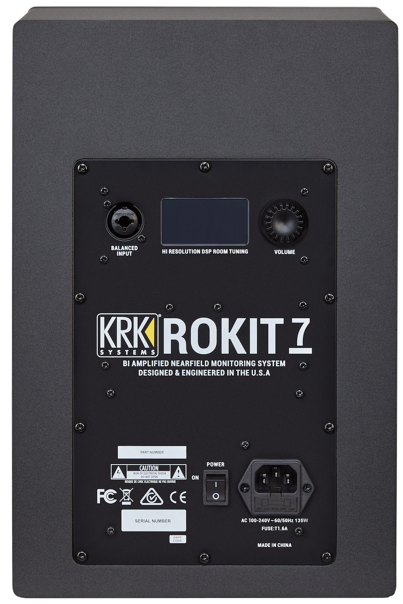 KRK Rokit RP7 G4 Studio Monitor (svart)