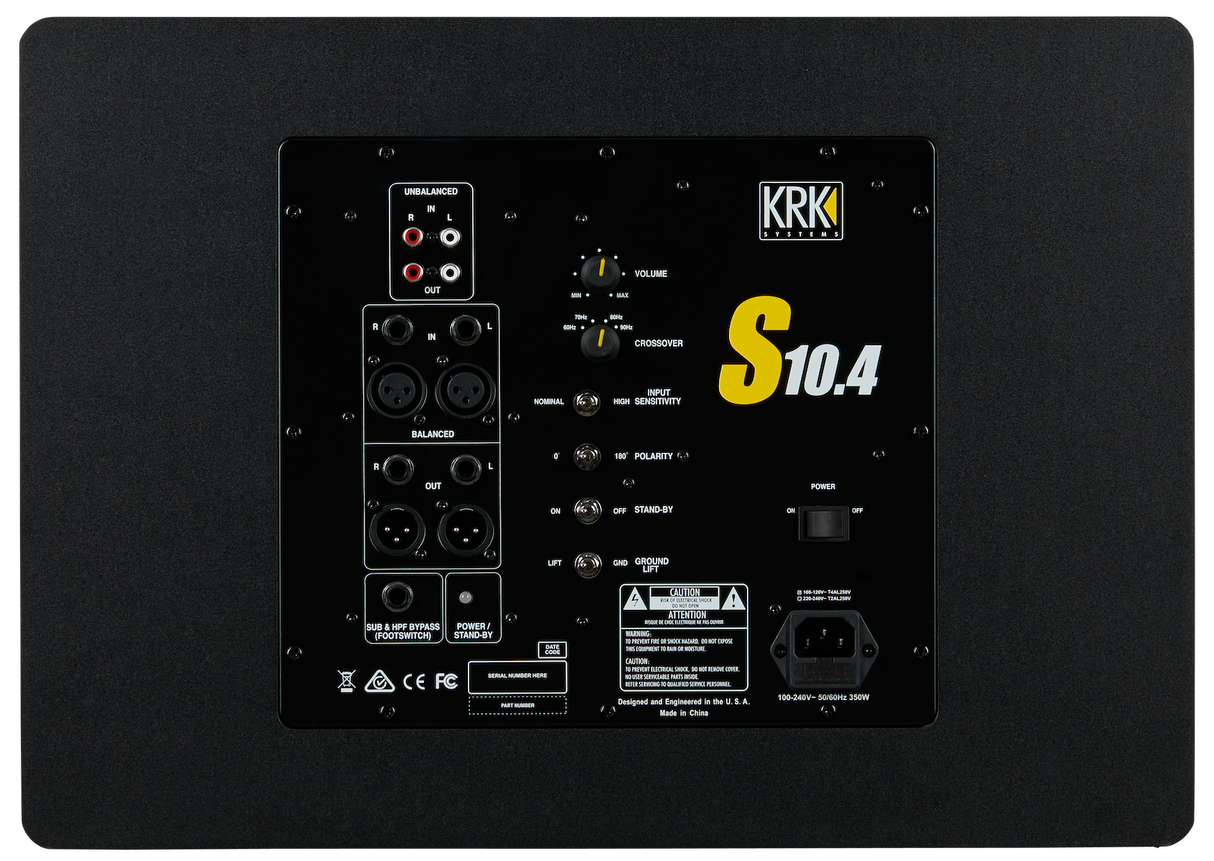 KRK S10 G4 subwoofer