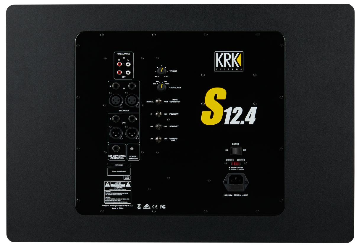 KRK S12 G4 subwoofer
