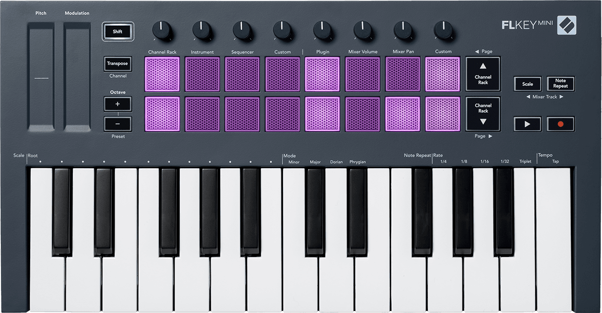 Novation FL Key Mini MIDI Keyboard
