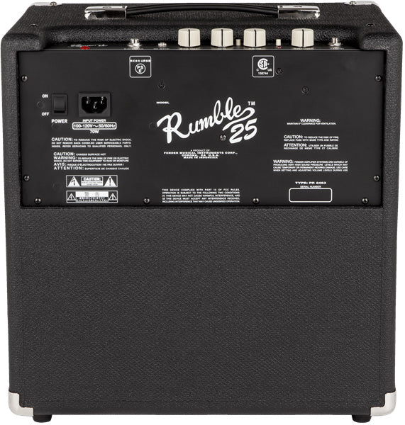 Fender Rumble 25 V3 bassforsterker