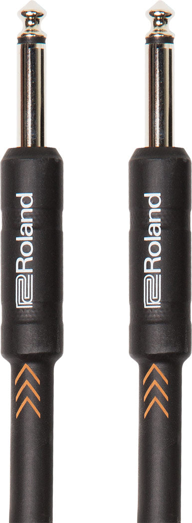 Roland "Nikkel" Instrumentkabel 6,3 mm Jack mono til 6,3 mm Jack mono