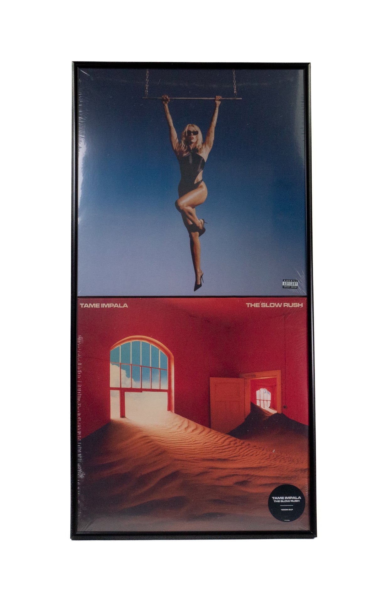 Studio 57 Ramme for 2 stk 12" vinylplater (svart)