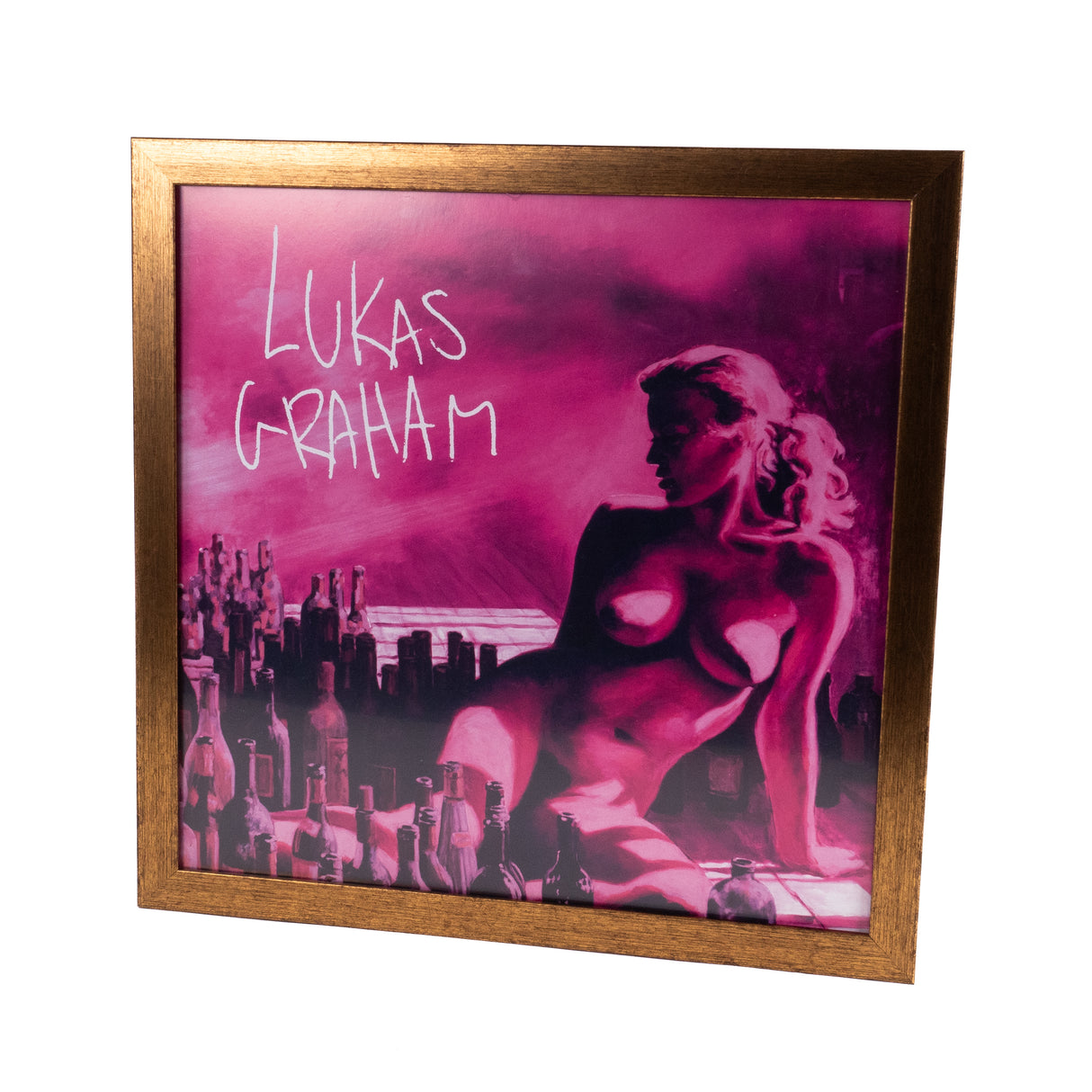 Studio 57 ramme for 12" vinylplate (brun)