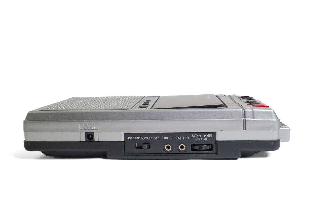 Studio 57 kassettspiller (sølv)