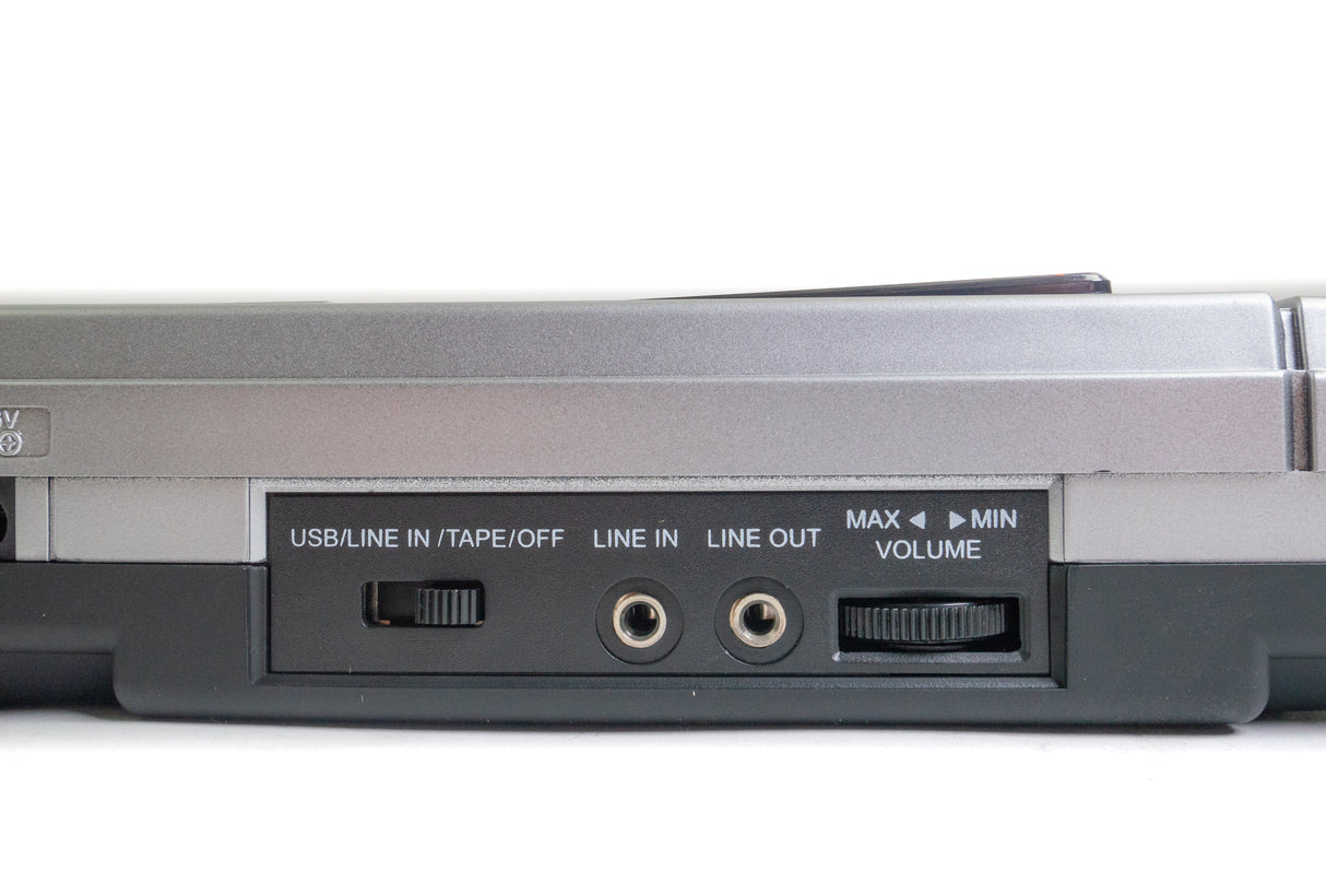 Studio 57 kassettspiller (sølv)