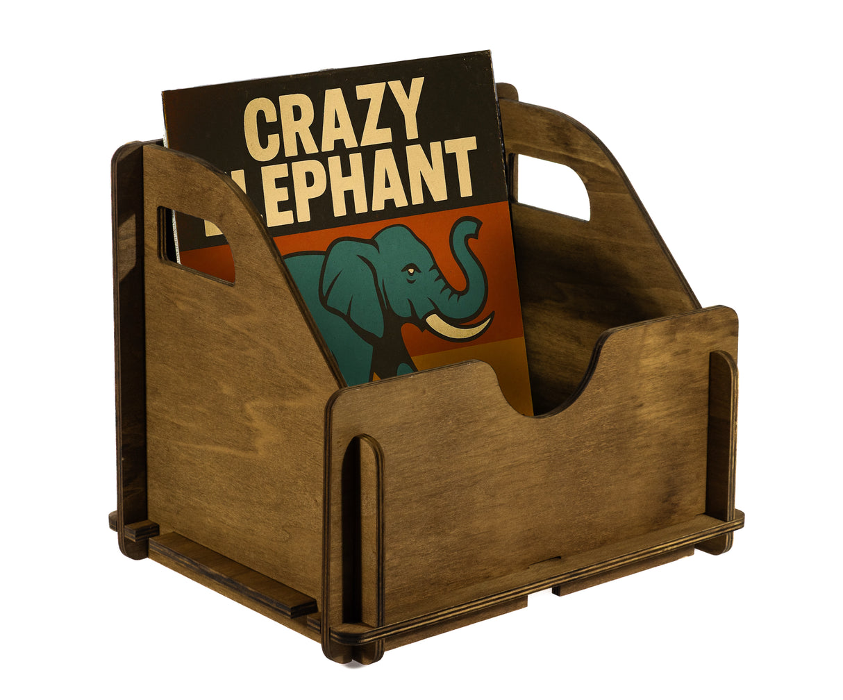 Studio 57 Vinyl oppbevaringsboks (Mørk)