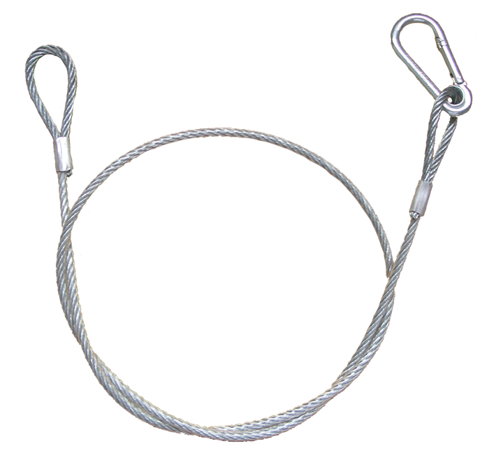 Ibiza Safety wire (87cm, 30kg, 4mm)