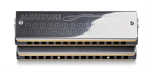 Suzuki SDB-29 V2 - dobbelt bass munnspill