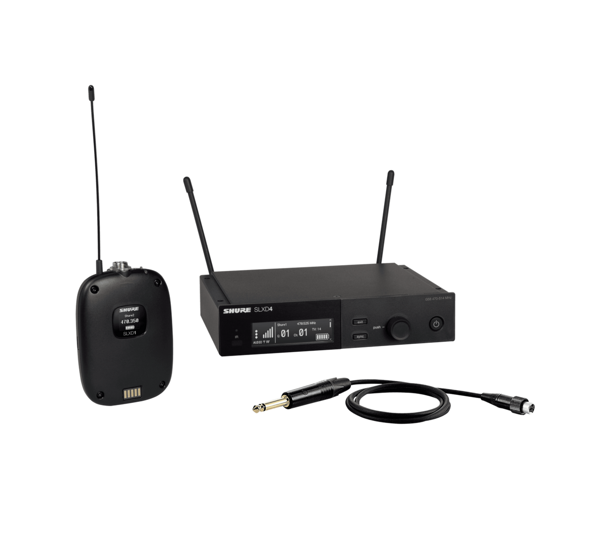 Shure SLXD14 trådløst gitarsystem (S50)