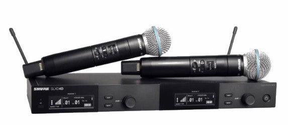 Shure SLXD BETA58A trådløst system (4 kanaler, J53)