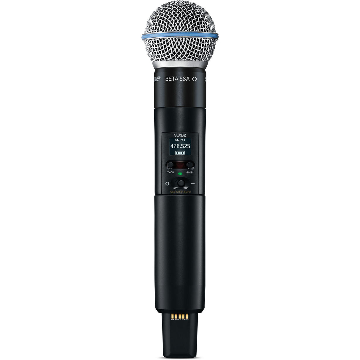 Shure SLXD24 BETA58A trådløs mikrofon (J53 - 562-606Mhz)