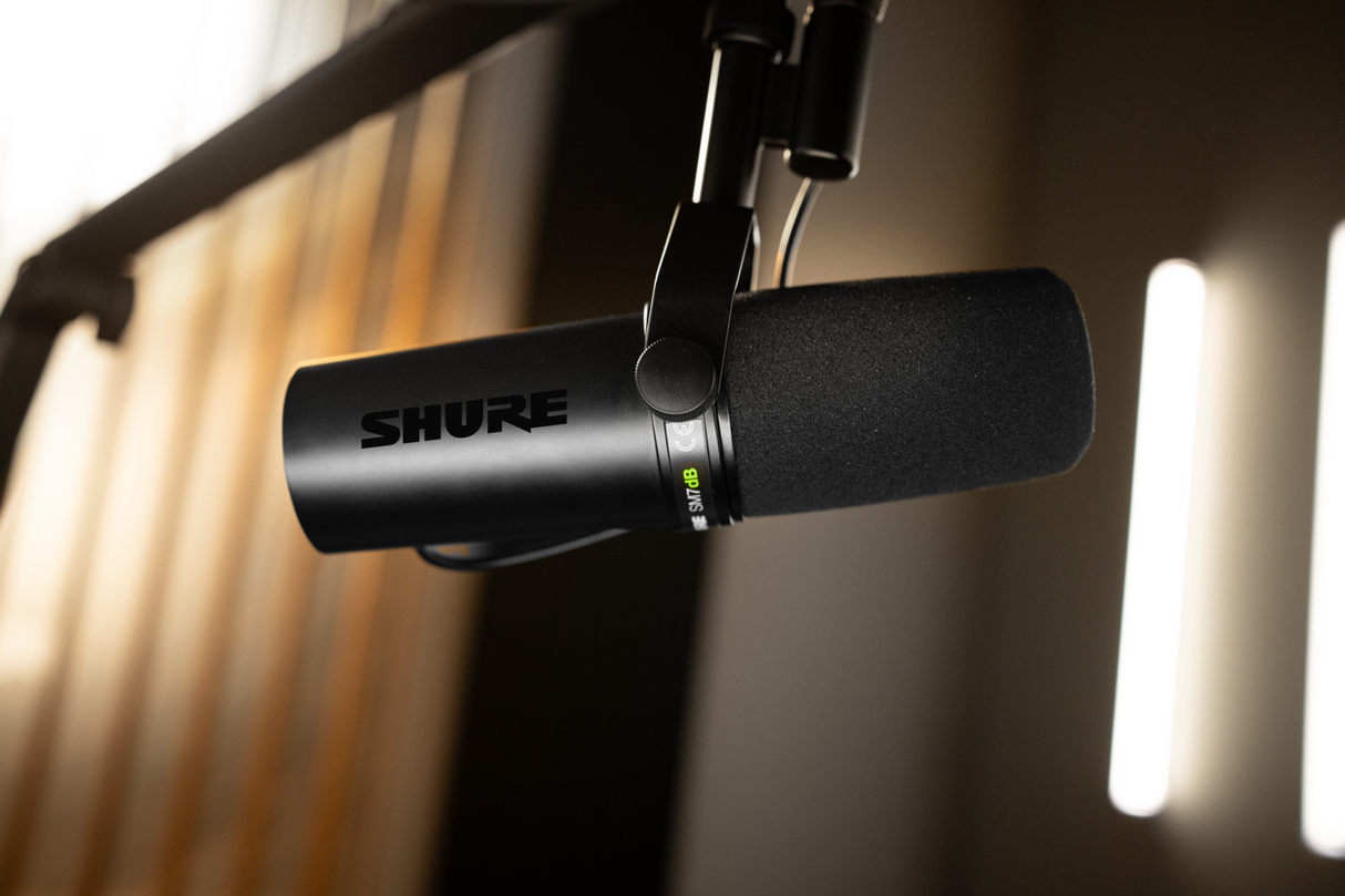 Shure SM7dB Active Dynamic Podcast-mikrofon