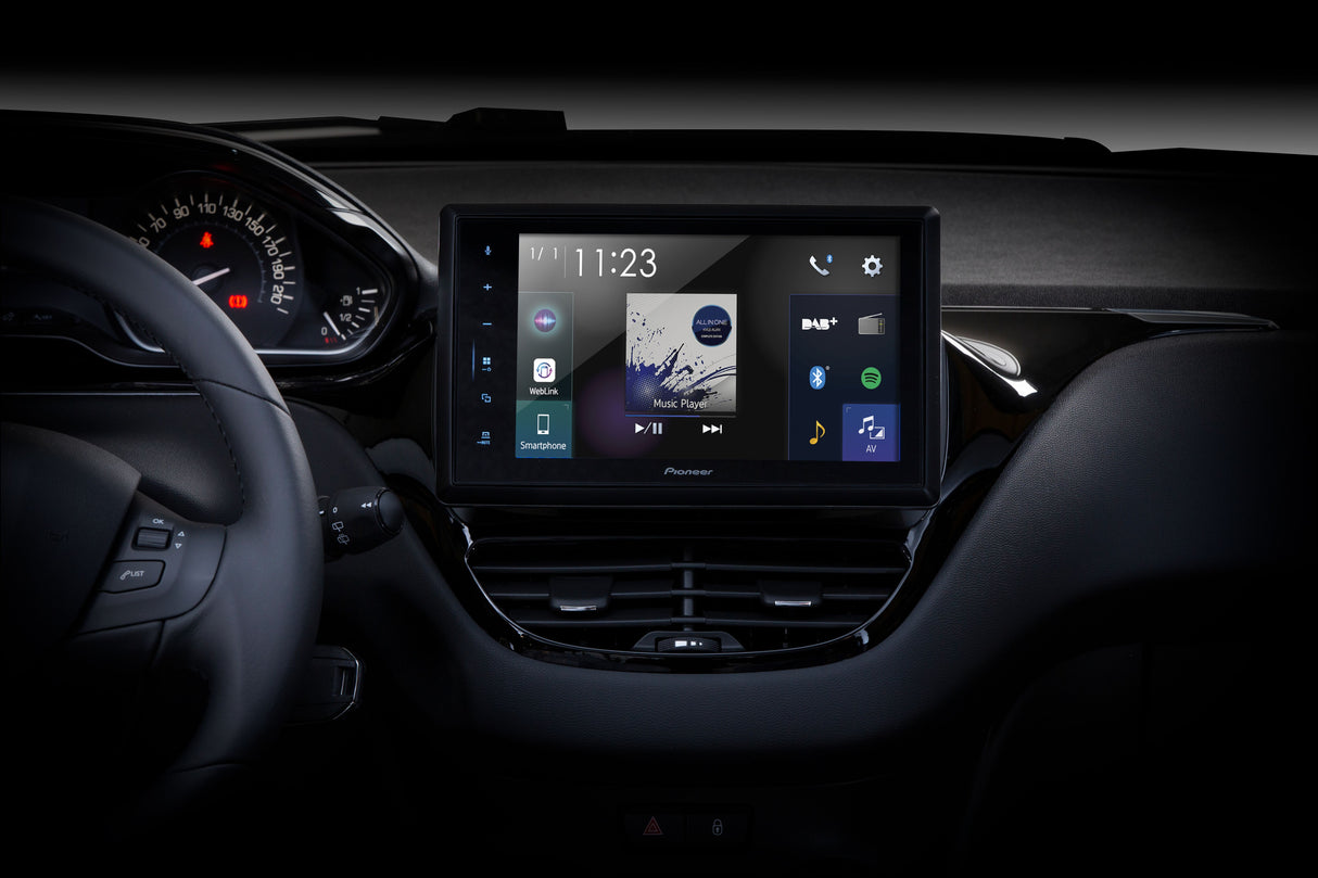 Pioneer SPH-EVO82DAB-208 Apple CarPlay , DAB- Radio og Bluetooth