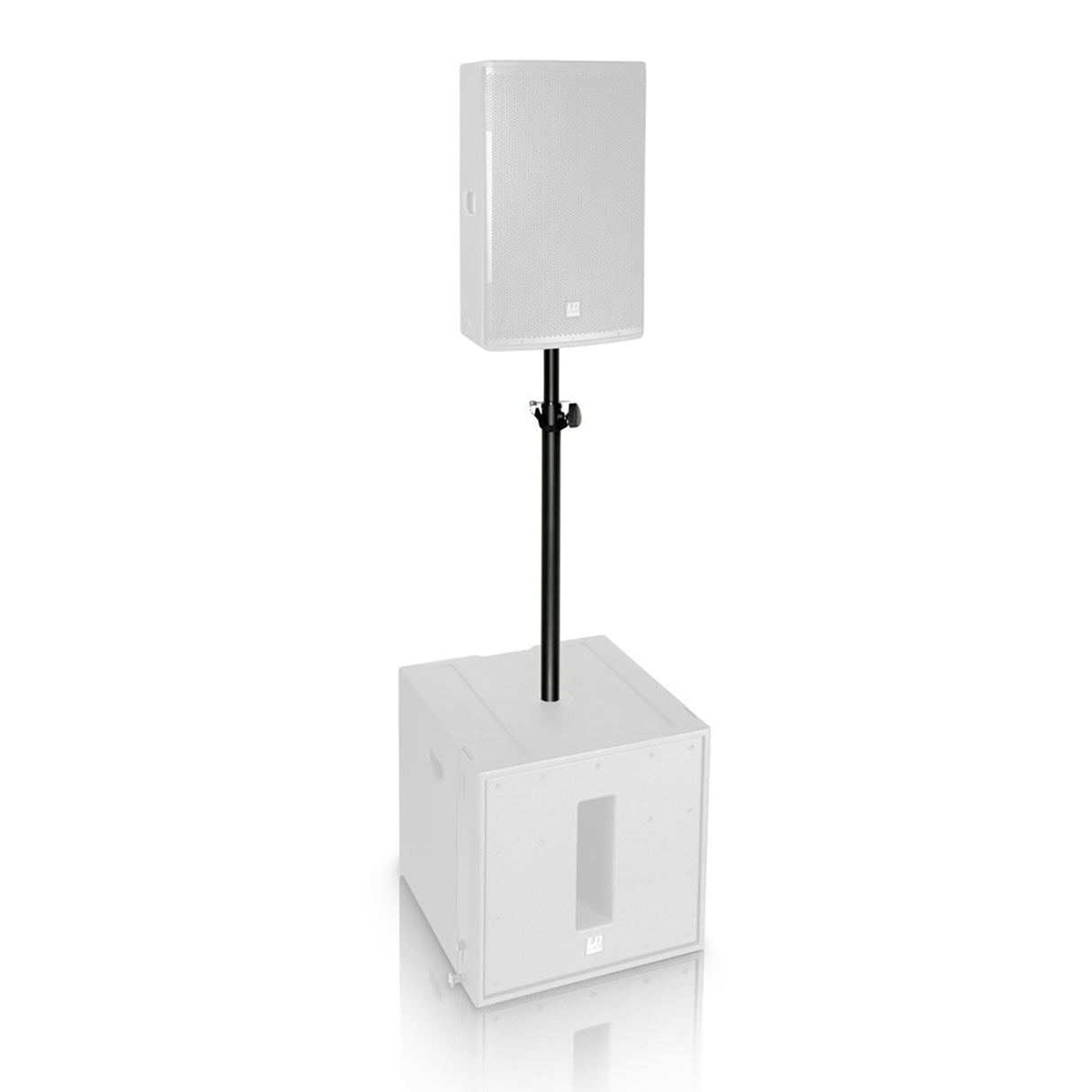 Mellomrør for høyttaler med M20 gjenger