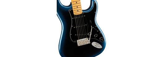 Fender American Professional II Stratocaster elektrisk gitar (Dark Night)