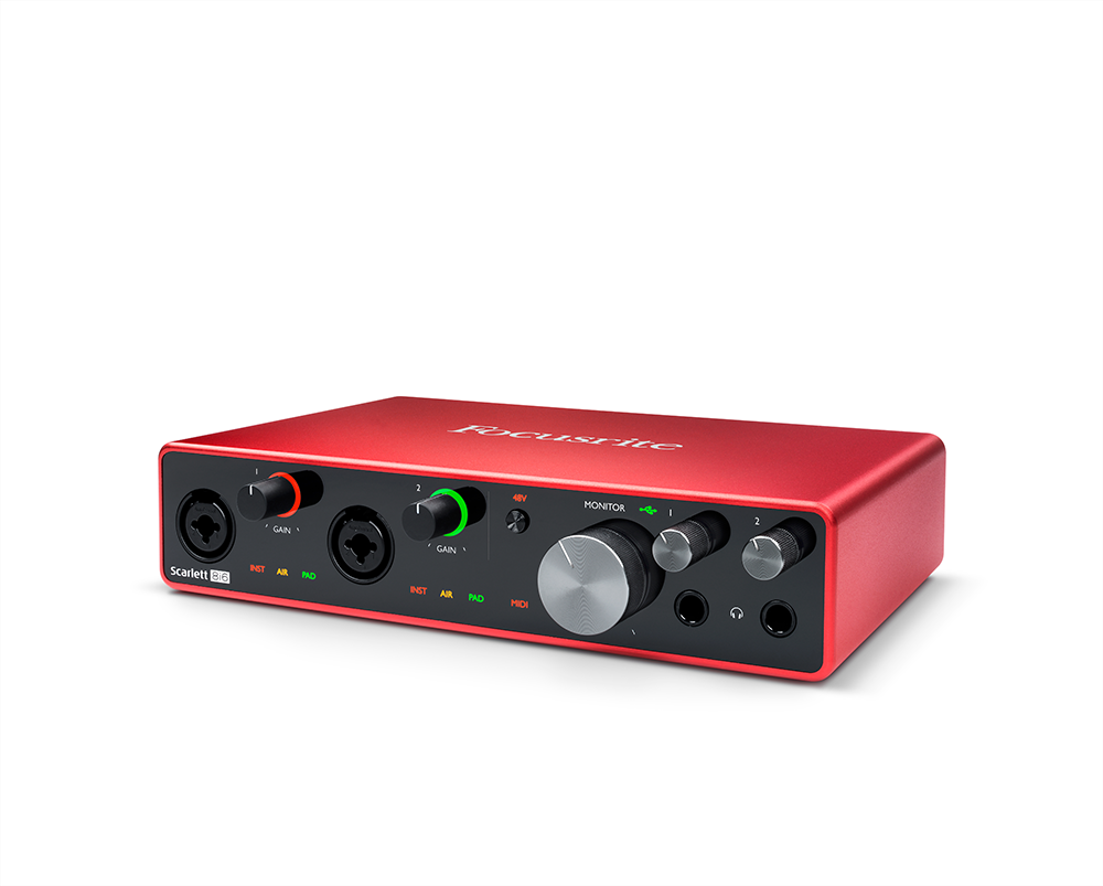 Focusrite Scarlett 8i6 3rd Gen lydkort