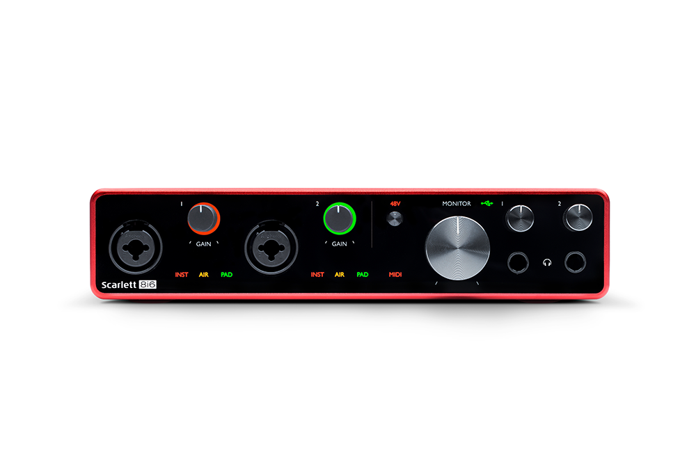 Focusrite Scarlett 8i6 3rd Gen lydkort