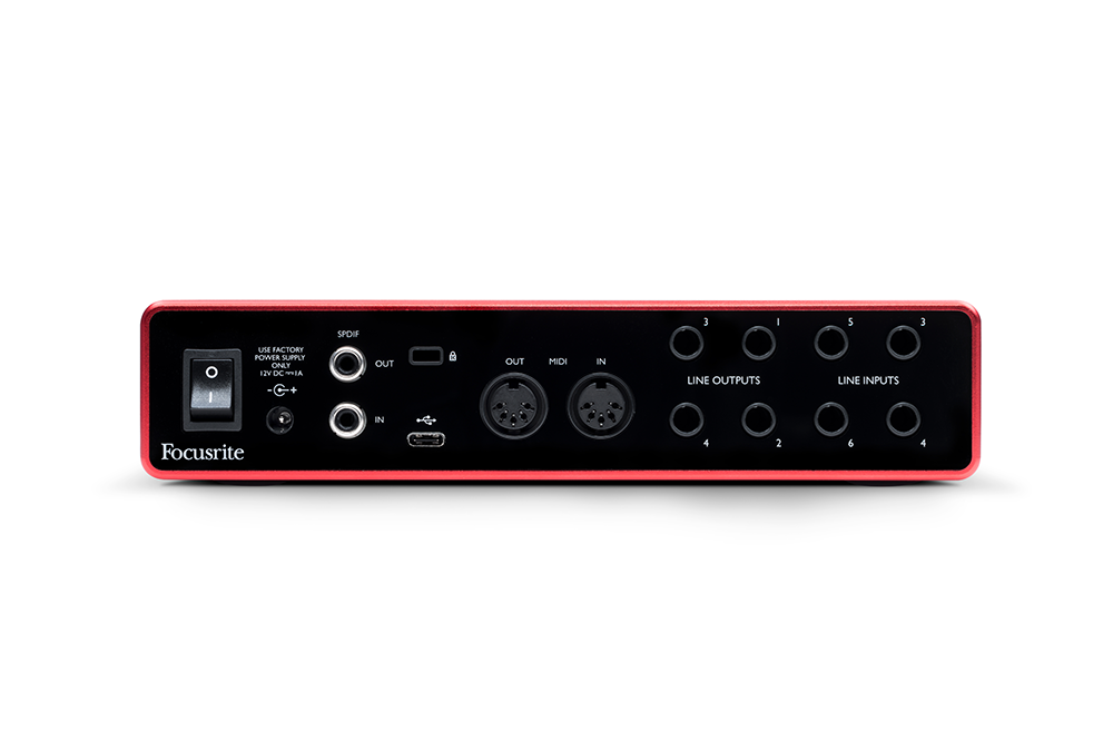 Focusrite Scarlett 8i6 3rd Gen lydkort