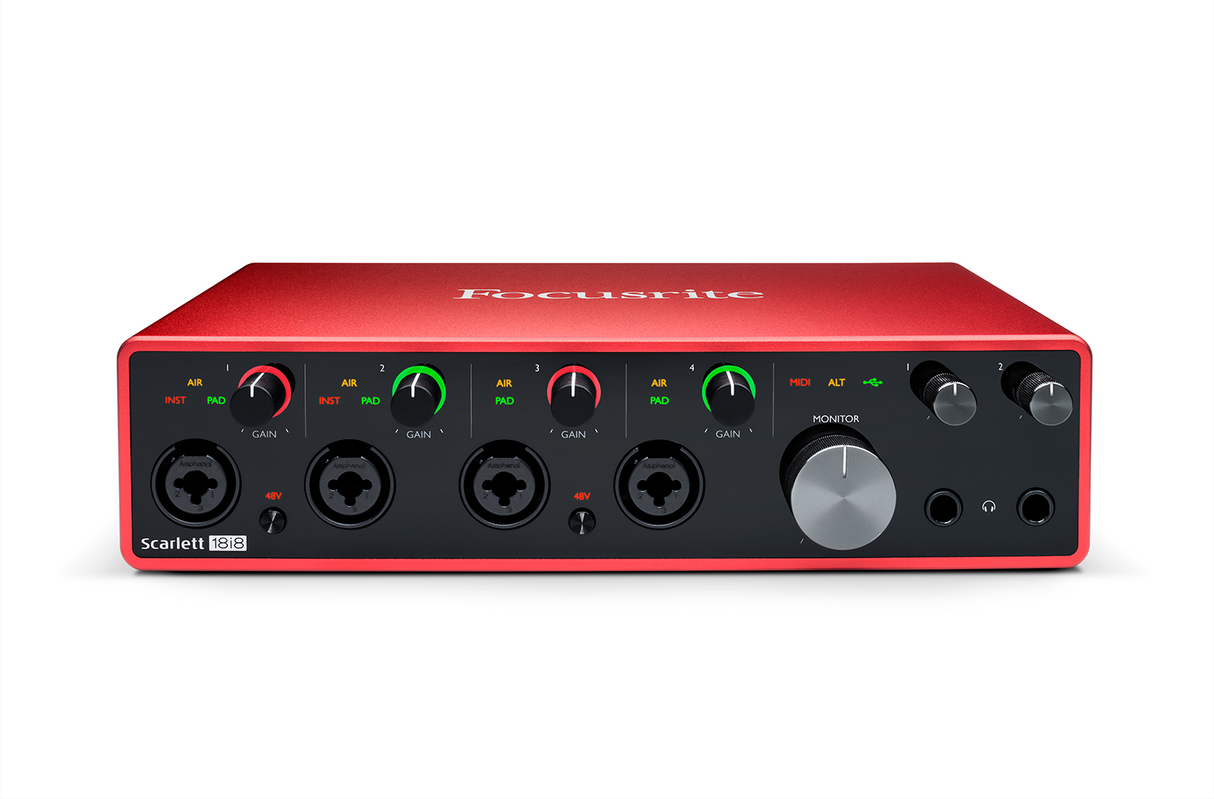 Focusrite Scarlett 18i8 3. generasjons lydkort