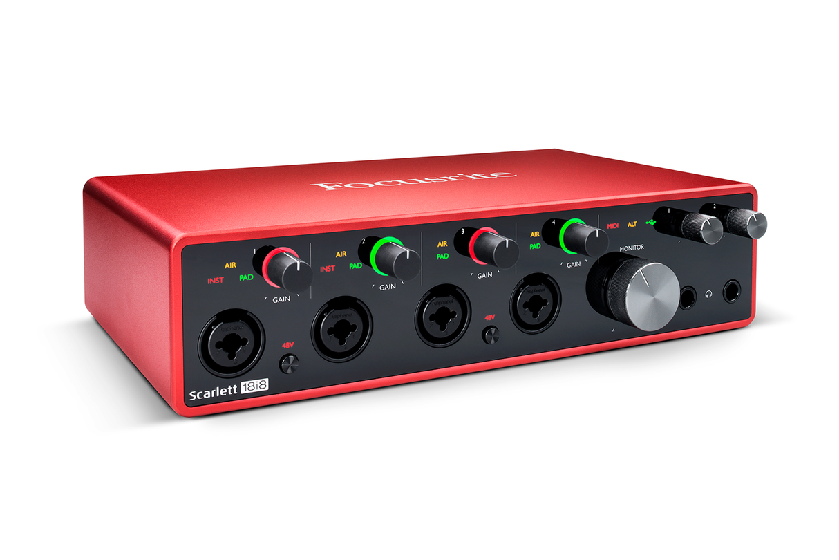 Focusrite Scarlett 18i8 3. generasjons lydkort