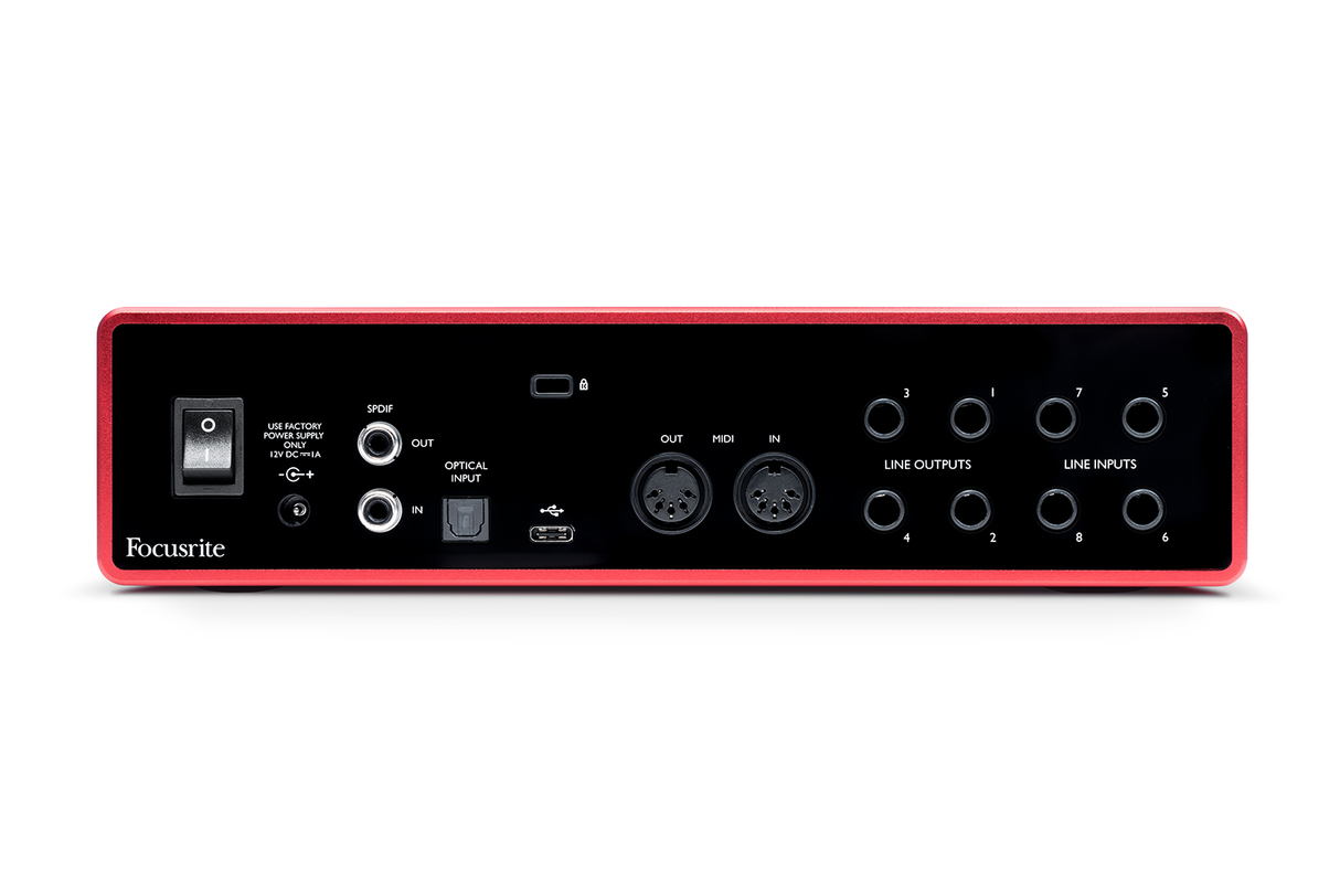 Focusrite Scarlett 18i8 3. generasjons lydkort