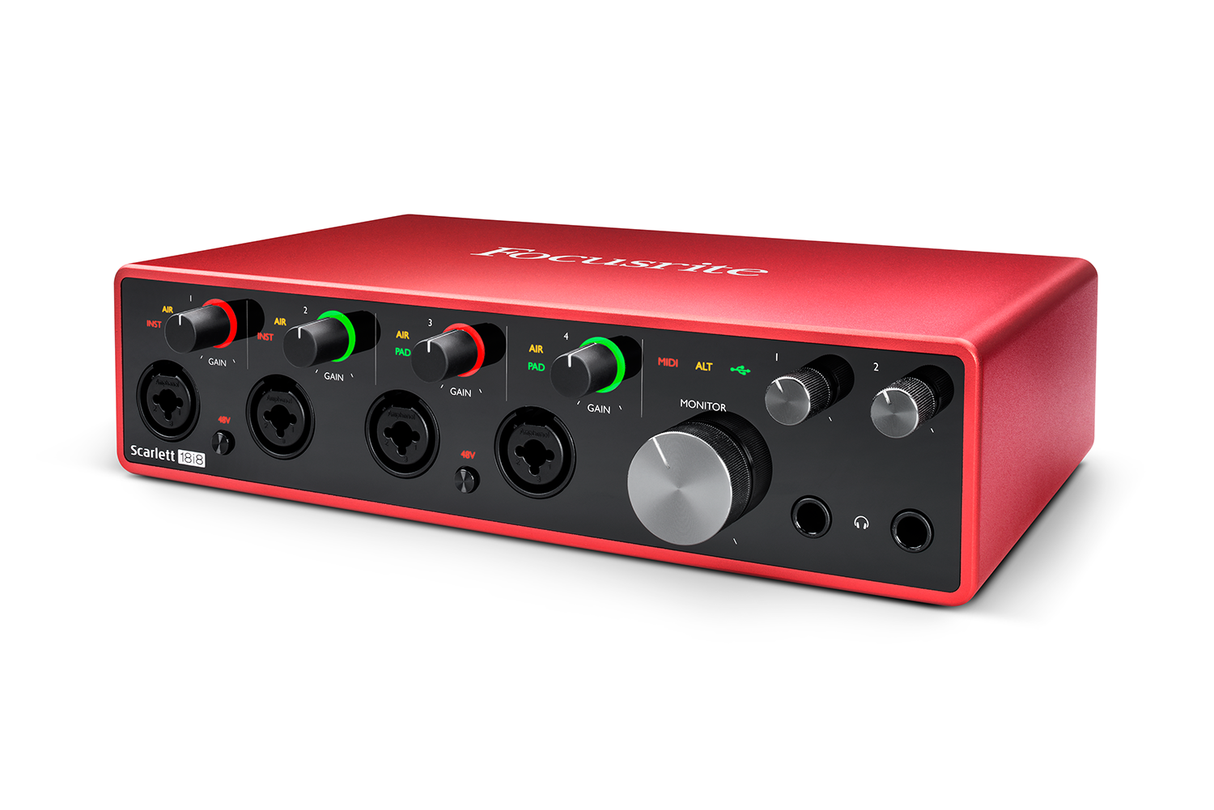 Focusrite Scarlett 18i8 3. generasjons lydkort