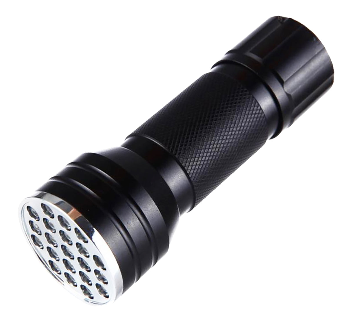 UV-lommelykt med 21 lysdioder