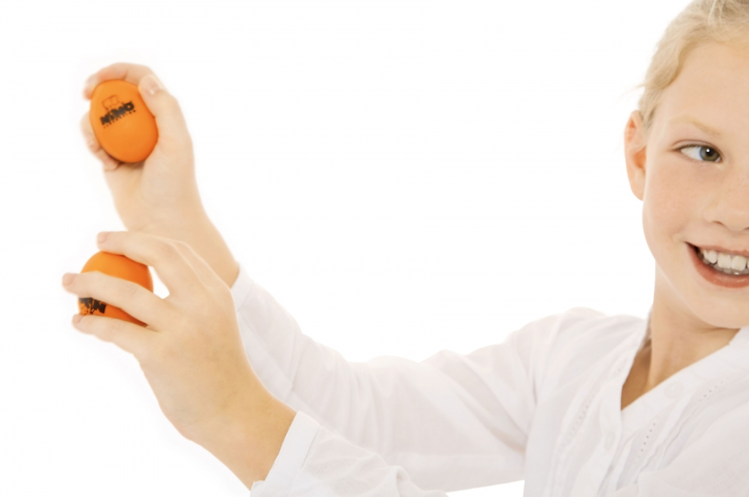 Nino rangleegg (2 stk, appelsin)