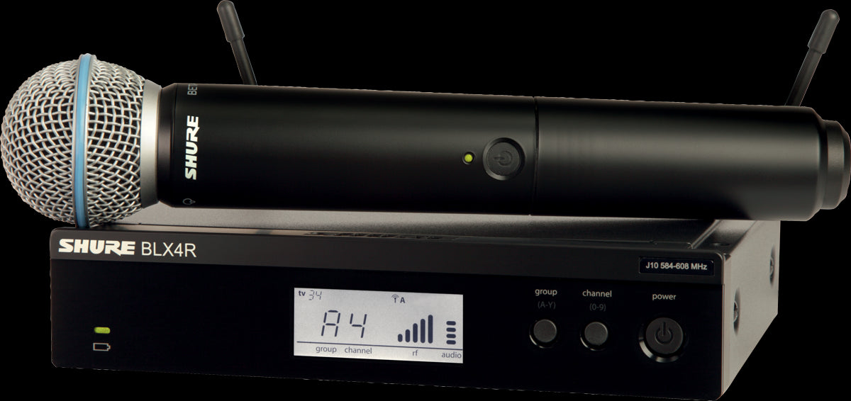 Shure BLX24R B58A trådløs mikrofon (S8)