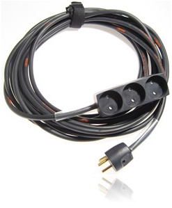 Profesjonell stikkontakt (DK med jord)