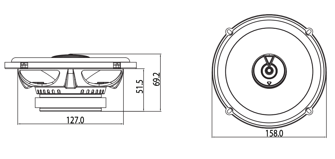 JBL CLUB 622 bilhøyttaler (17 cm, 6,5")