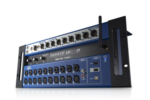 Soundcraft Ui24R fjernstyrt digital mikser og flersporsopptaker