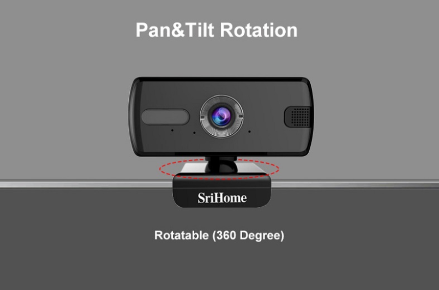 SriHome Full HD-webkamera